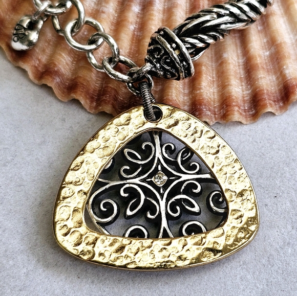 Brighton Highland Park Bracelet with Two-Tone Two-Piece Charm - Picture 7 of 16